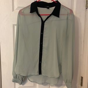 Forever 21 see through blouse. Size Medium